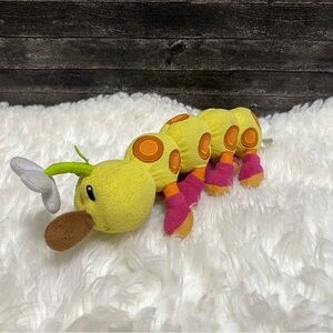 SUPER MARIO BROS WIGGLER CATERPILLAR SANEI PLUSH TOY DOLL JAPAN